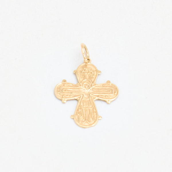 Dagmarkors i 8K guld, 2.5 cm, 0.6 g