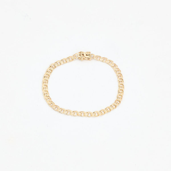 Bismarck Armband i 8K guld, 14.5 cm, 2.3 g