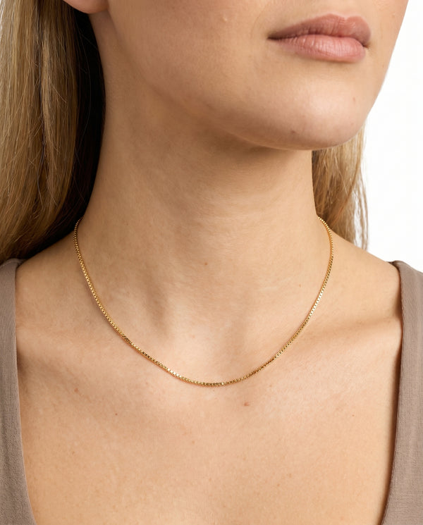 Venezia Halsband i 8K guld, 38.7 cm, 3.2 g