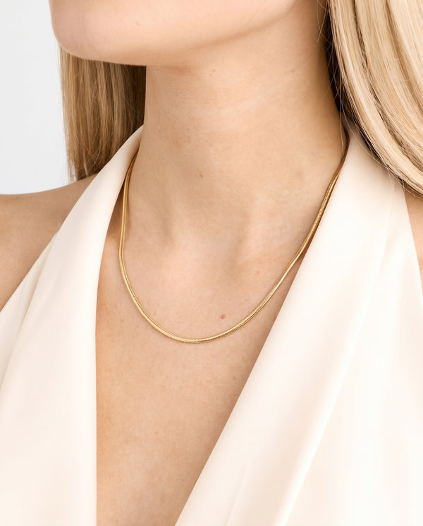 Ormkedja Halsband i 14K guld, 46.5 cm, 7.8 g