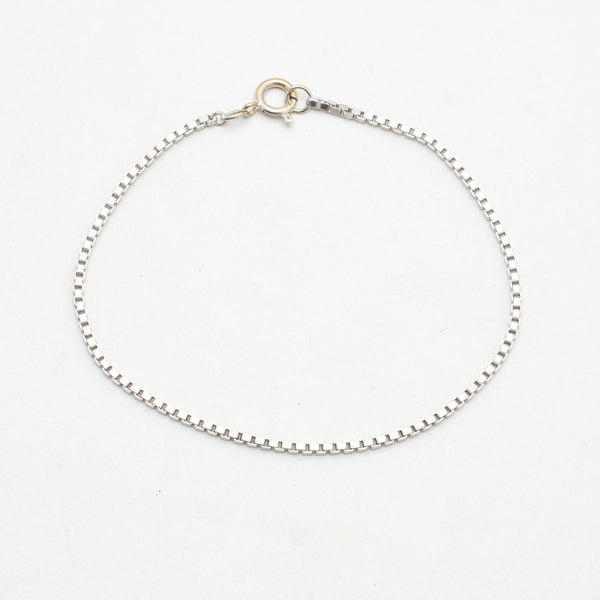 Venezia Armband i 8K vitt guld, 19.5 cm, 3.21 g