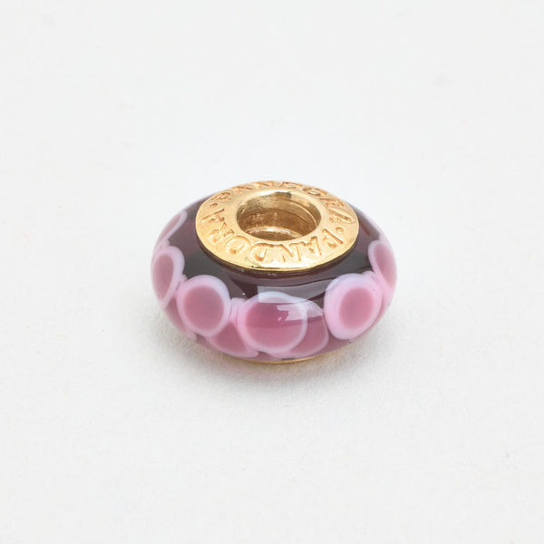 Pandora Murano Berlock i 14K guld, 1.3 cm, 1.3 g
