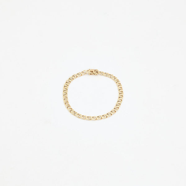 Bismarck Armband i 14K guld, 19 cm, 6.8 g