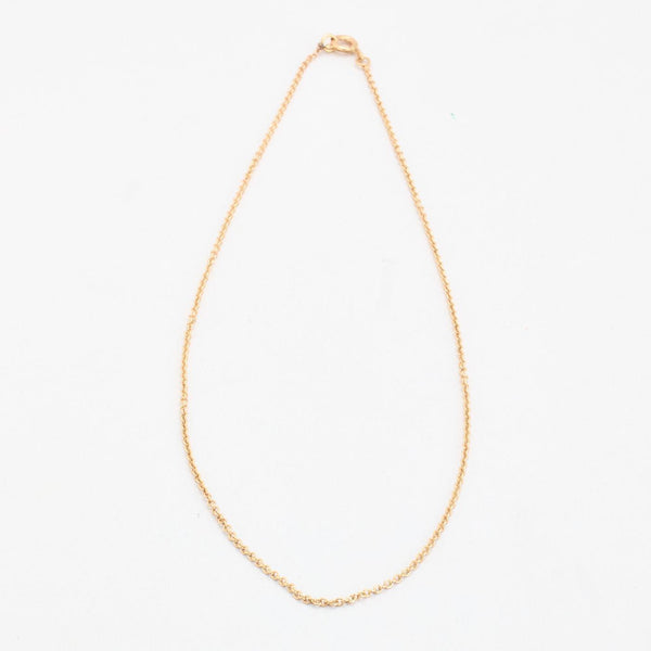 Ankarkedja Halsband i 8K guld, 36 cm, 1.5 g