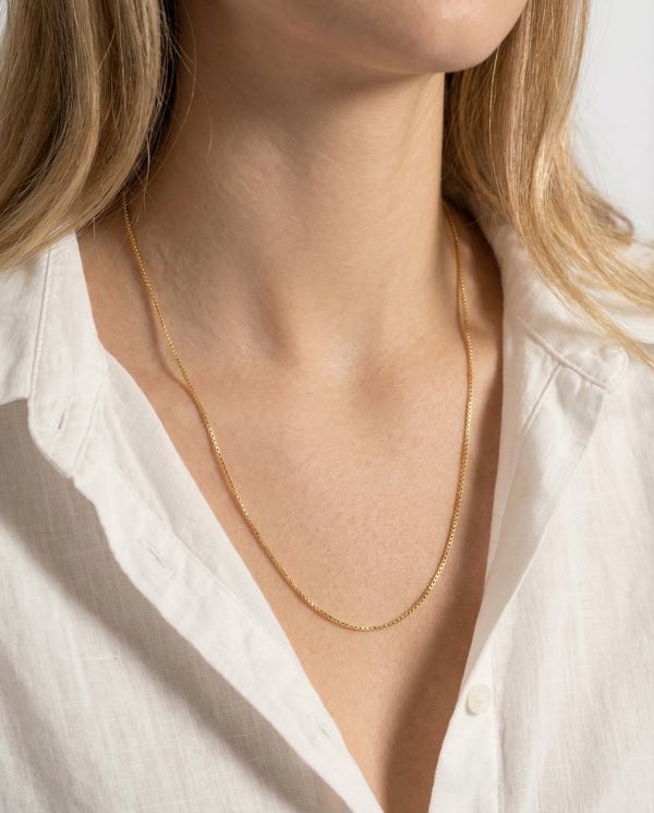 Ankarkedja Halsband i 18K guld, 58 cm, 2.27 g