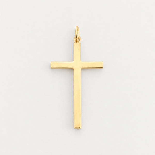 Kors i 14K guld, 3.5 cm, 1.06 g