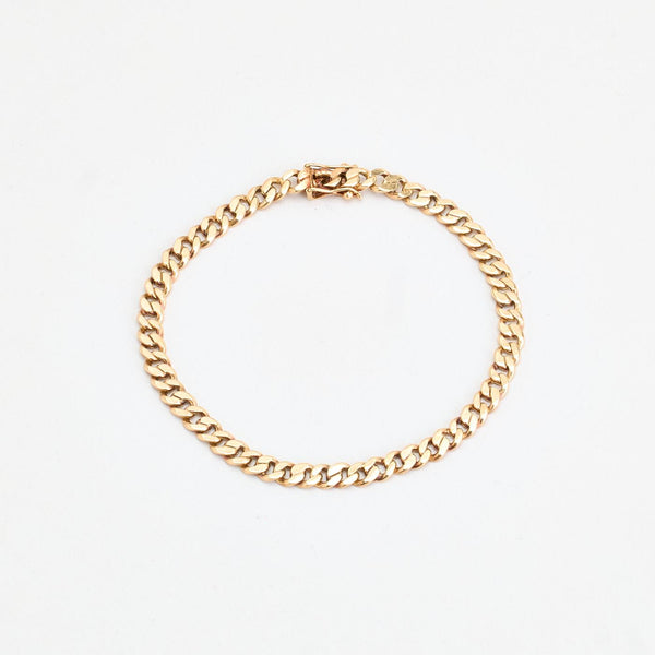 Pansar Armband i 14K guld, 19 cm, 11.25 g