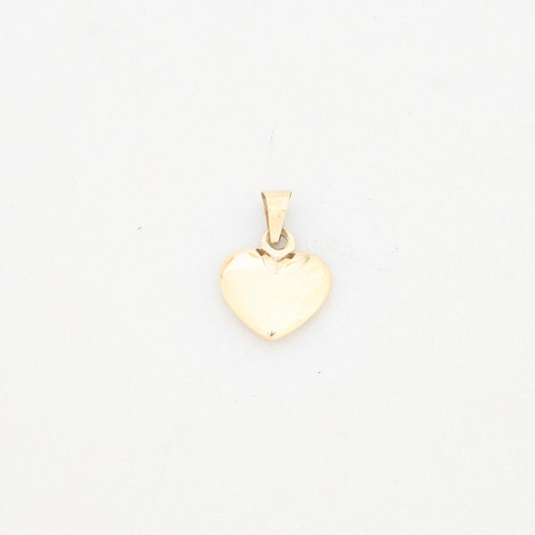 Klassisk Hjärthänge i 8K guld, 2.2 cm, 1.15 g