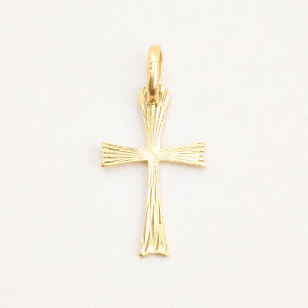 Kors i 18K guld, 2.5 cm, 2.9 g