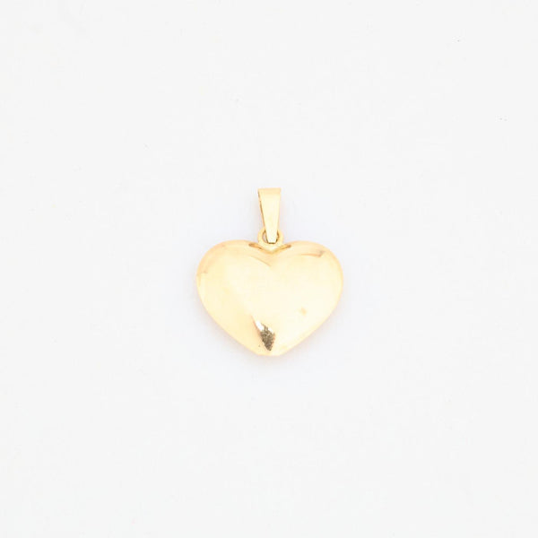 Klassisk Hjärthänge i 14K guld, 2.5 cm, 1.68 g