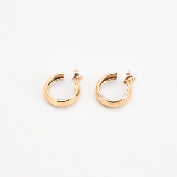 Creoler i 8K guld, 1.5 cm,
