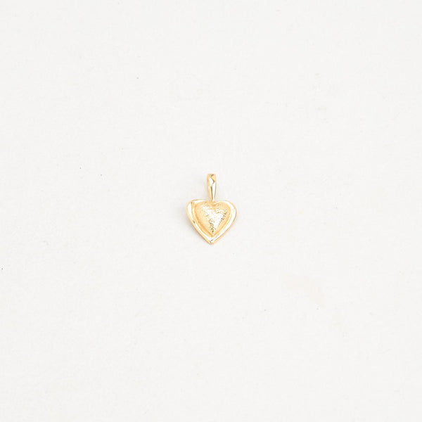 Hjärthänge i 14K guld, 1.7 cm, 1.1 g