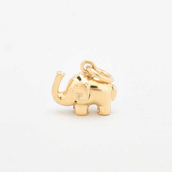 Elefant Berlock i 8K guld, 1.5 cm, 1.7 g