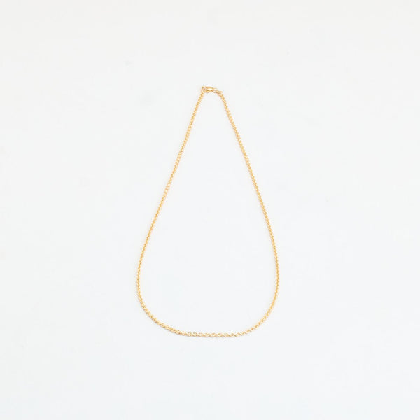 Ärtkedja Halsband i 14K guld, 52.5 cm, 8 g