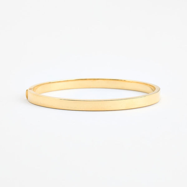 Armring med lås i 14K guld, 6 cm, 4.77 g
