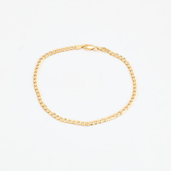 Pansar Armband i 14K guld, 20.5 cm, 1.8 g