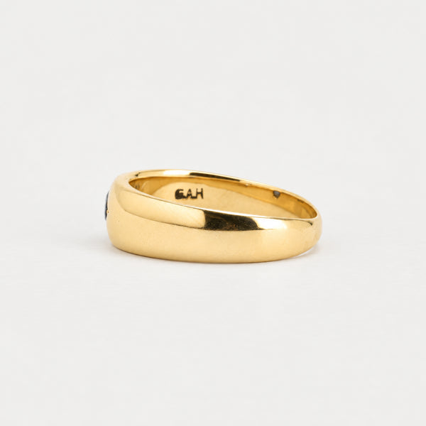 Gypsyring i 14K guld strl. 18.5 / strl. 58