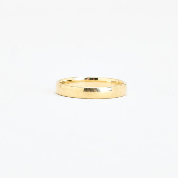 Vigselring i 8K guld strl. 17.2 / strl. 54