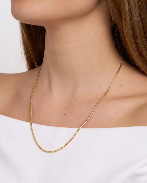 Ormkedja Halsband i 8K guld, 48 cm, 4.57 g