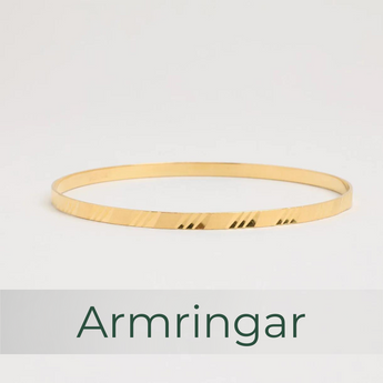 Armringar i 18 karat