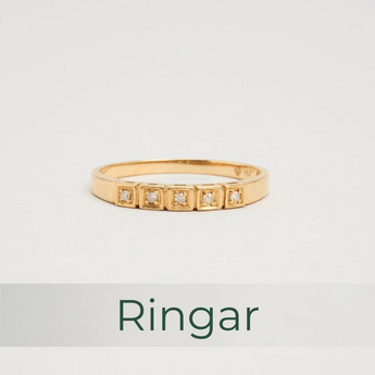 Ringar i 18 karat