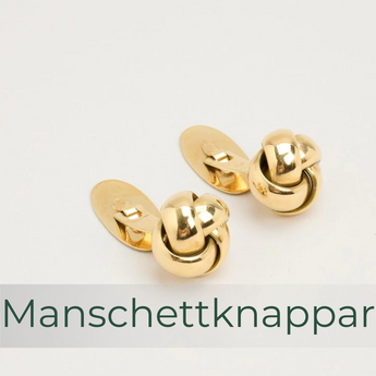 Manschettknappar i 14 karat
