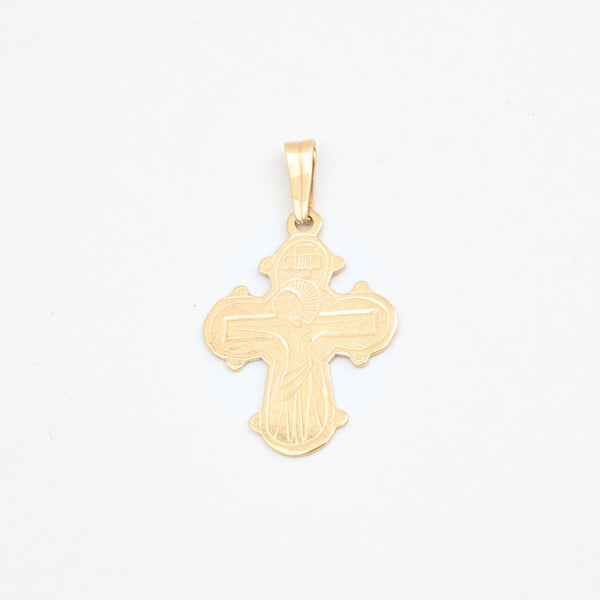 Dagmarkors i 8K guld, 3 cm, 1.1 g