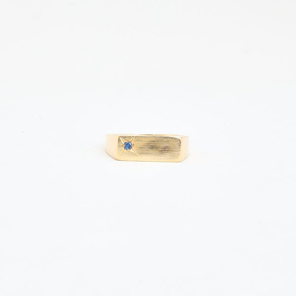 Klackring i 14K guld strl. 19.1 / strl. 60