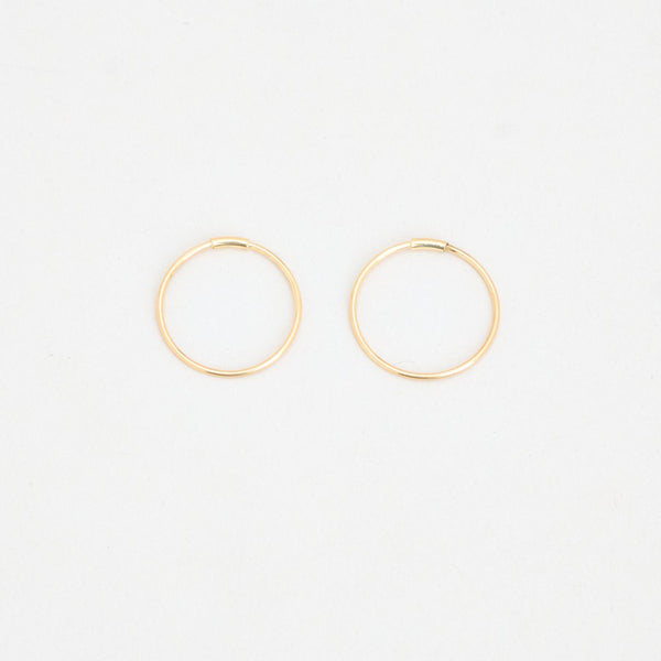 Creoler i 14K guld, 1.8 cm,