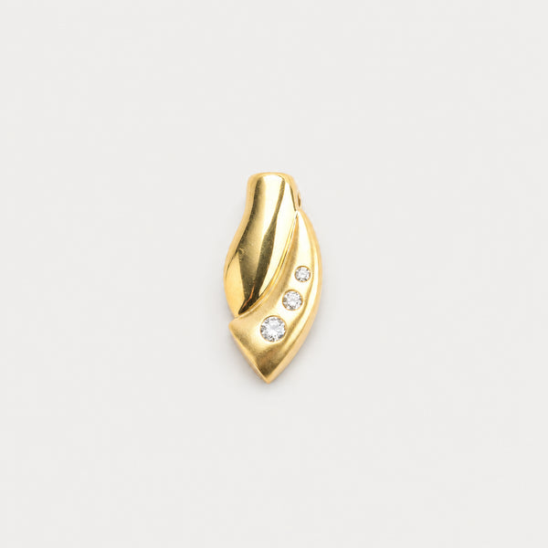 Hänge i 14K guld, 2 cm, 1.91 g