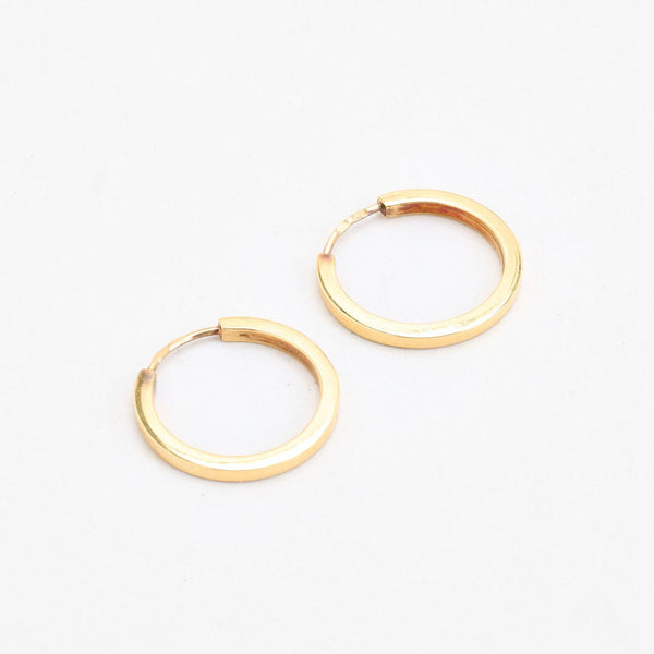 Creoler i 14K guld, 1.6 cm,