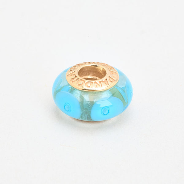 Pandora Murano Berlock i 14K guld, 1.3 cm, 1.3 g