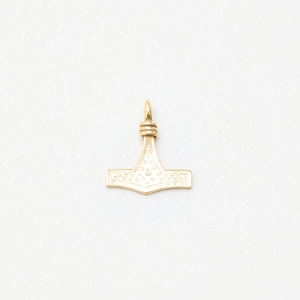 Thors hammare-hänge i 14K guld, 2 cm, 2 g
