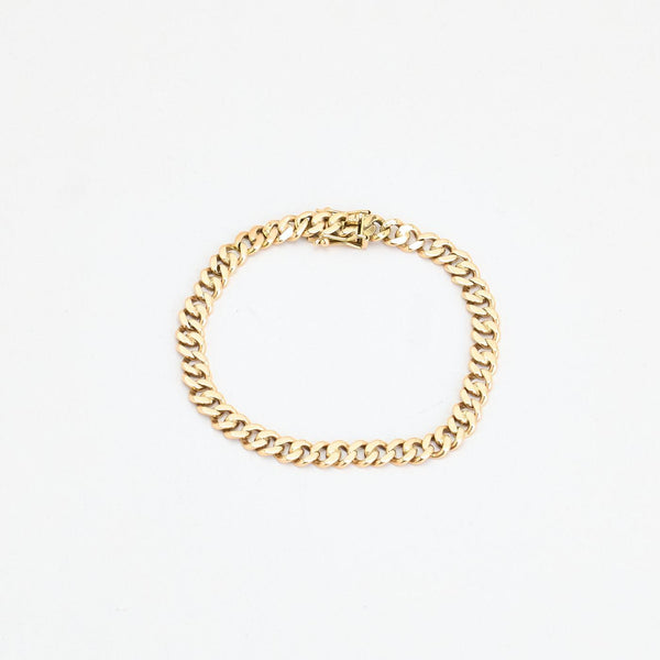 Pansar Armband i 14K guld, 16.5 cm, 10.21 g