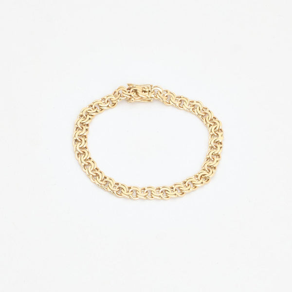 Bismarck Armband i 8K guld, 18.5 cm, 12.75 g