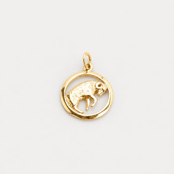 Stenbock Hänge i 14K guld, 2.2 cm, 1.8 g