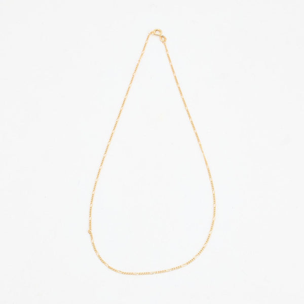 Marinerlänk Halsband i 14K guld, 42 cm, 2 g