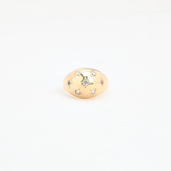 Gypsyring i 14K guld strl. 19.7 / strl. 62
