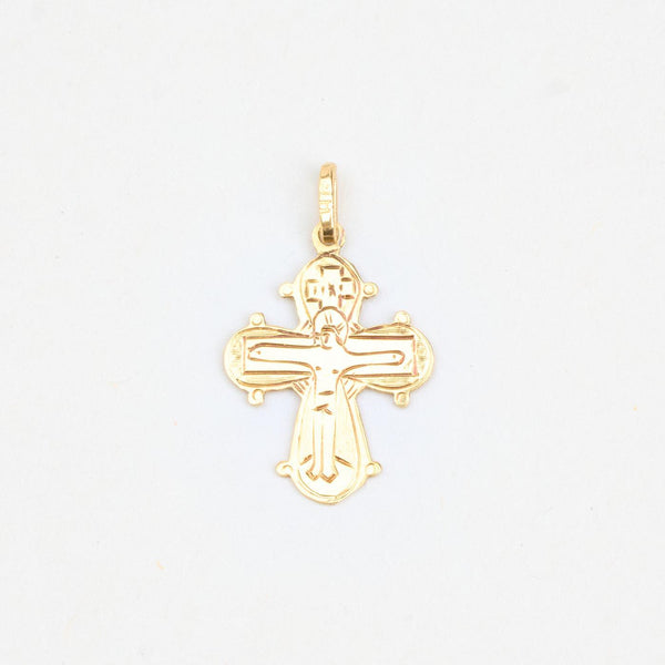 Dagmarkors i 8K guld, 2.5 cm, 0.65 g
