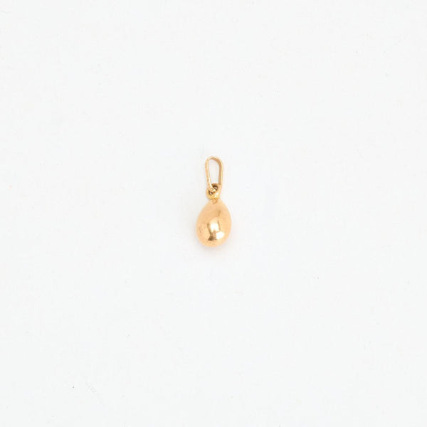 Dropphänge i 18K guld, 1.5 cm, 0.37 g