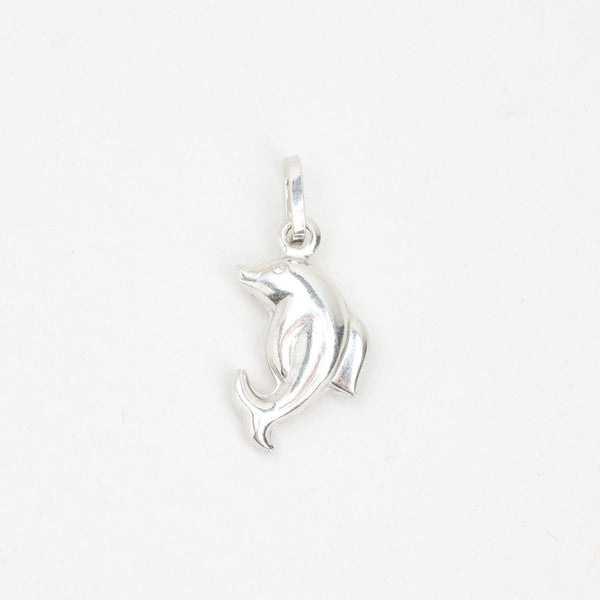 Delfin Hänge i 18K vitt guld, 2 cm, 1.18 g