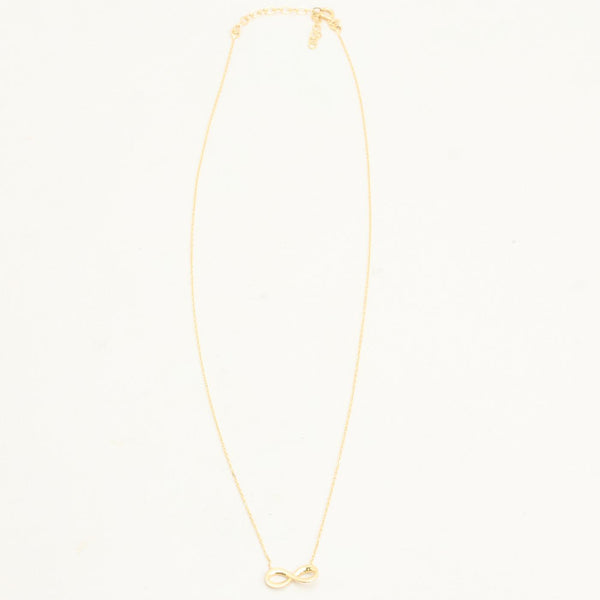 Infinity Ankarkedja Halsband i 14K guld, 47 cm, 1.77 g