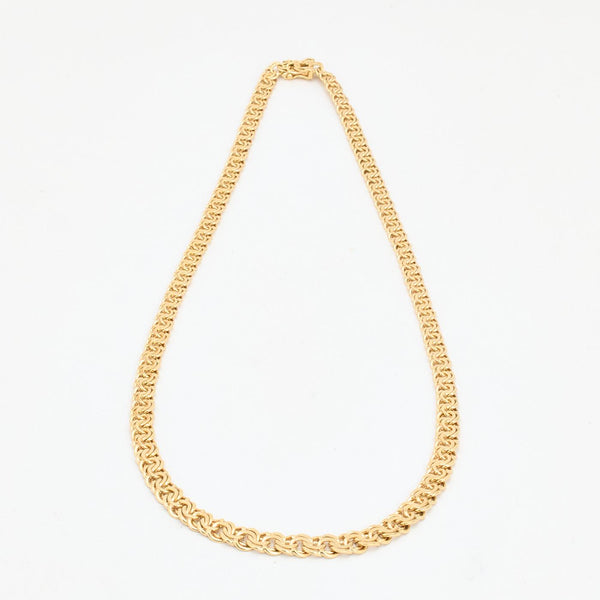 Bismarck Halsband i 14K guld, 43 cm, 17 g