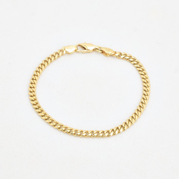 Pansar Armband i 14K guld, 19 cm, 12.33 g