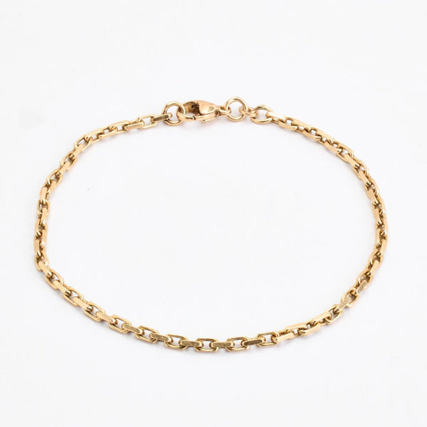 Ankarkedja Armband i 8K guld, 21 cm, 5.1 g