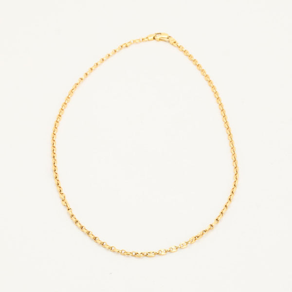Marinerlänk Halsband i 18K guld, 40.5 cm, 8.07 g
