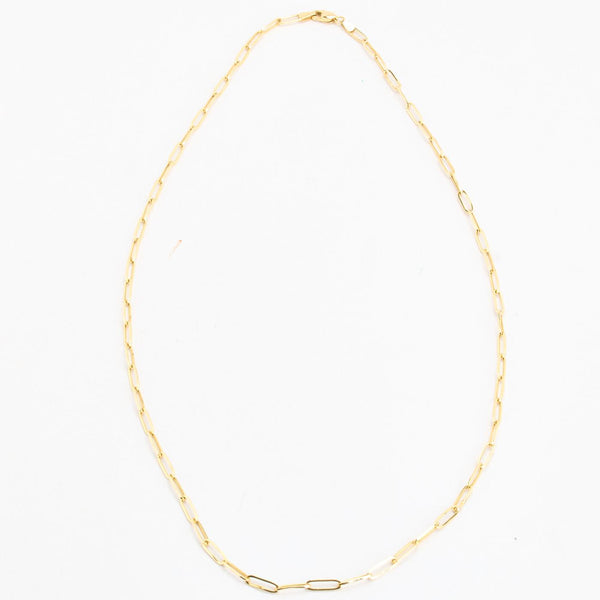 Länk Halsband i 18K guld, 55.5 cm, 3.95 g