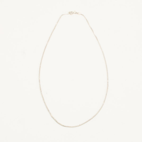 Venezia Halsband i 14K vitt guld, 44.5 cm, 2.77 g